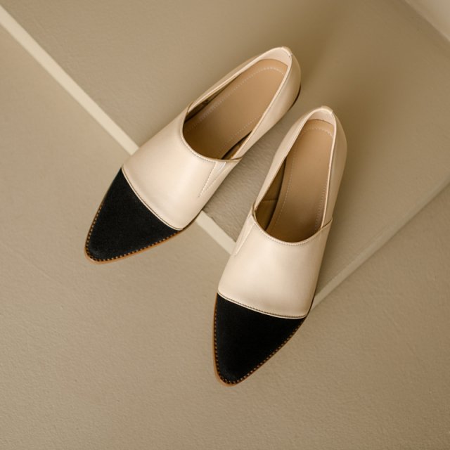 2025 Classic Women's Genuine Leather Pumps – Mid Heels for Office & Casual - Image 6