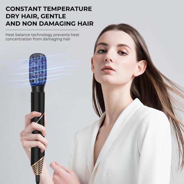 5-in-1 Foldable Hair Dryer & Ionic Hot Air Styler - Image 5