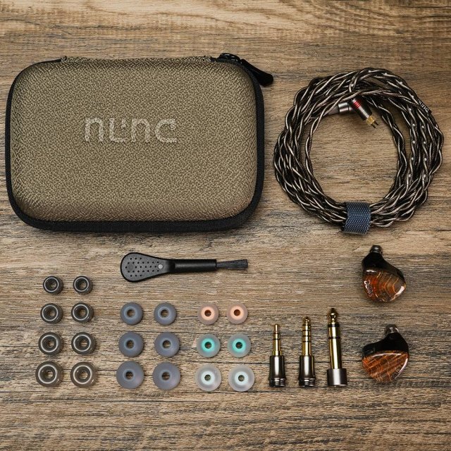 HiFi 2DD+4BA Hybrid In-Ear Monitors with Swappable Cable and Wood Faceplates - Image 5