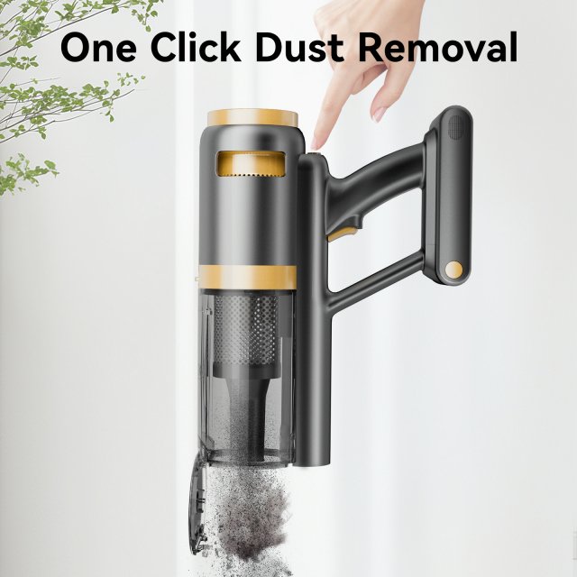 Powerful Cordless Stick Vacuum with Display, Anti-Tangle Brush & 60 Min Runtime - Image 5