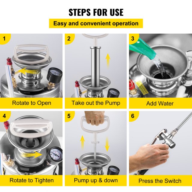 Stainless Steel Hand Pump Garden Sprayer - Image 6