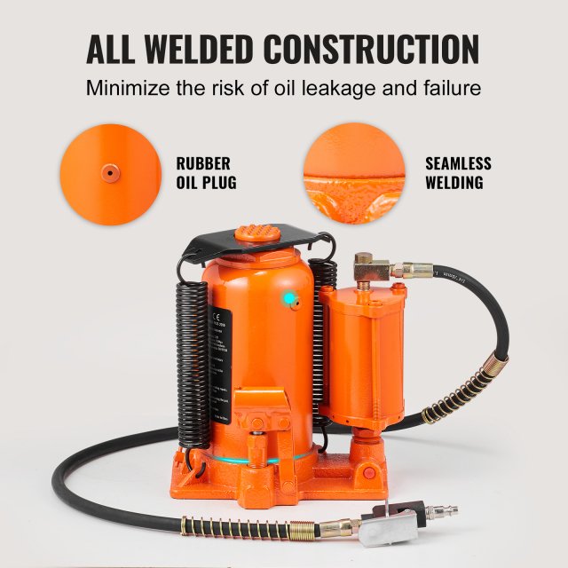 20 Ton Air Hydraulic Bottle Jack - Image 4