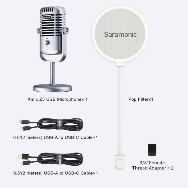 USB Condenser Microphone for Streaming, Podcasting & Studio Recording - Image 7