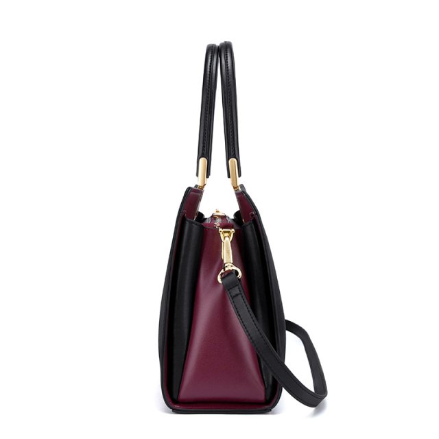 Women's Vintage Leather Tote Bag - Image 5