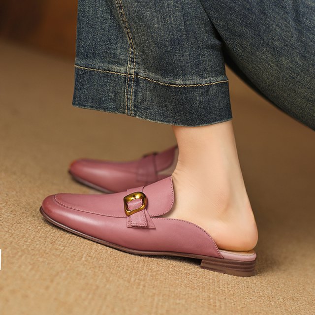 Women's Sheepskin Mules - Image 2