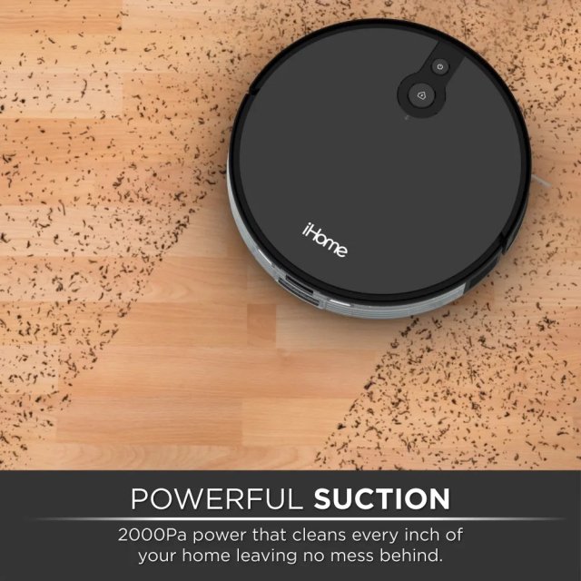 Smart Robot Vacuum with Mapping, 2200Pa Suction, 120 Min Runtime & App Control - Image 5