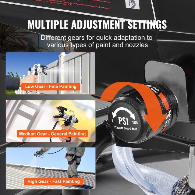 High-Efficiency 750W/950W Electric Airless Paint Sprayer - Image 4