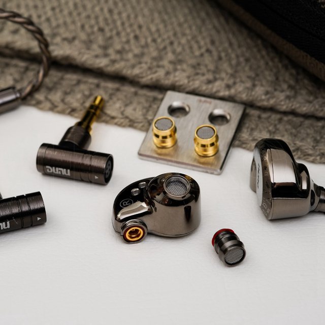High-Performance Titanium Grey Dynamic Driver IEMs with Swappable Filters - Image 6
