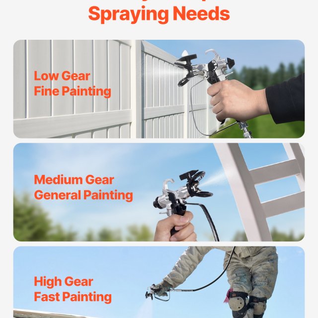 650W Electric Airless Paint Sprayer - Image 4