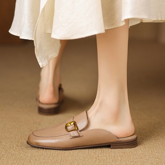 Women's Sheepskin Mules - Image 6