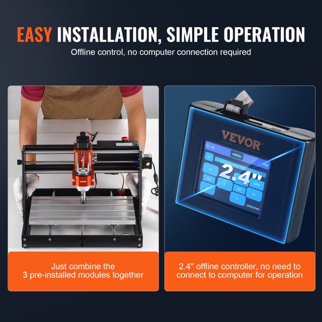 3-Axis CNC Router Machine Kit with GRBL Control - Image 5