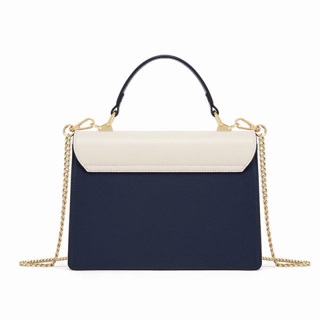 Women's Leather Bee Shoulder Bag - Image 8