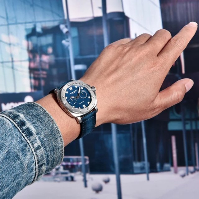 41mm Luxury Automatic Watch for Men with Sapphire Crystal and 100M Water Resistance - Image 6