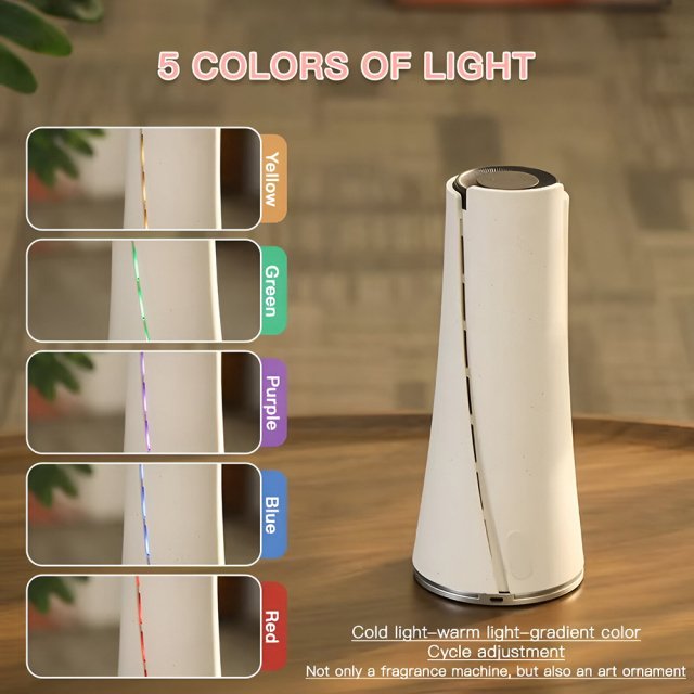 Rechargeable Bluetooth Aromatherapy Diffuser – 100ML, Quiet & Stylish - Image 5