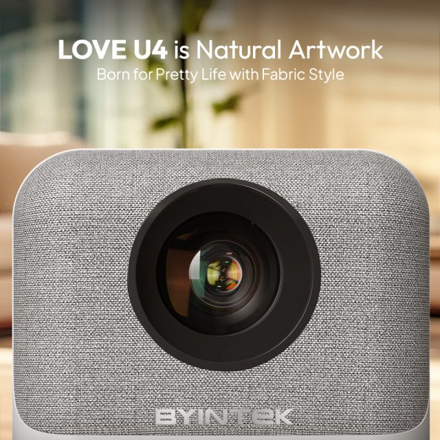 4K Smart Mini Projector with Auto Focus, WiFi & Home Theater Display - Image 4