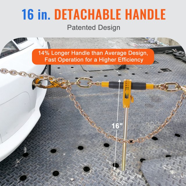 Heavy-Duty Ratchet Chain Binder Set - Image 4