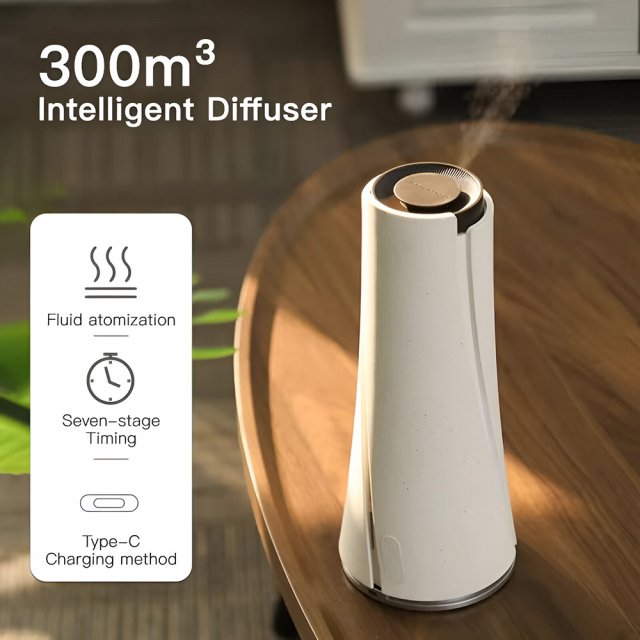 Rechargeable Bluetooth Aromatherapy Diffuser – 100ML, Quiet & Stylish - Image 4