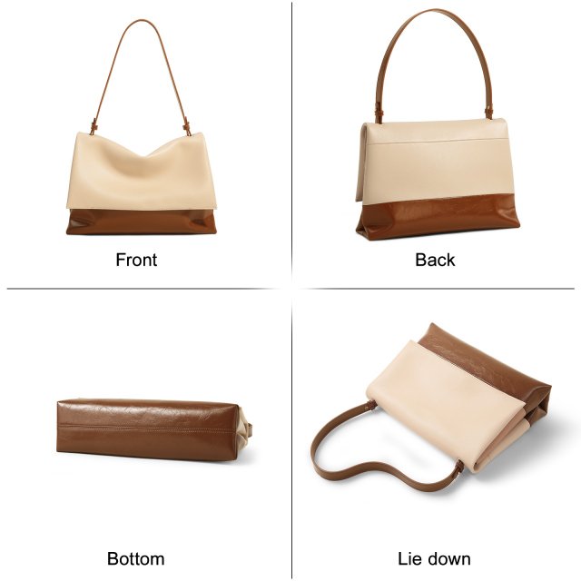 Women's Leather Shoulder Bag - Image 4