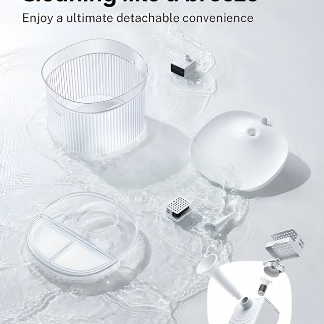 Cordless Pet Fountain for Cats - Image 4
