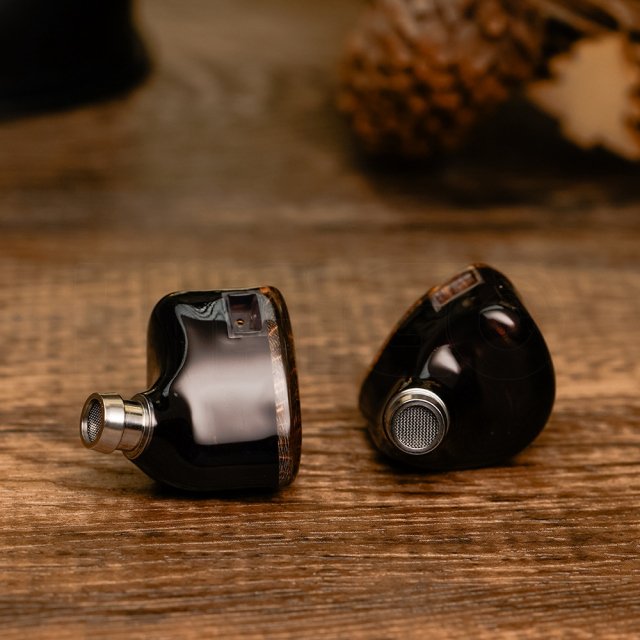 HiFi 2DD+4BA Hybrid In-Ear Monitors with Swappable Cable and Wood Faceplates - Image 3