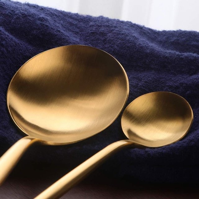 Elegant Stainless Steel Flatware Set - Image 3