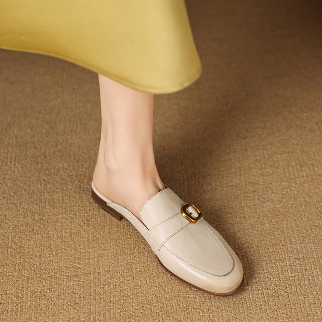 Women's Sheepskin Mules - Image 5