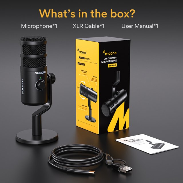 Dynamic USB-C Microphone for Streaming, Recording & Gaming - Image 9