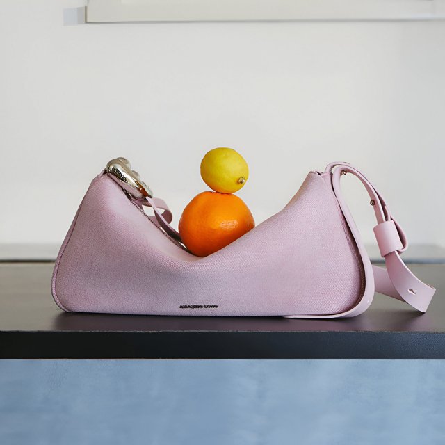 Denim Flap Shoulder Bag with Synthetic Leather Lining - Image 3