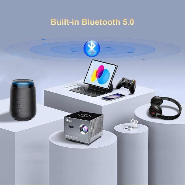 Mini 4K Portable Home Theater Projector with WiFi & Bluetooth - Image 6