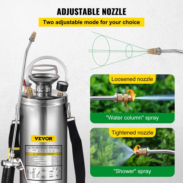 Stainless Steel Hand Pump Garden Sprayer - Image 5