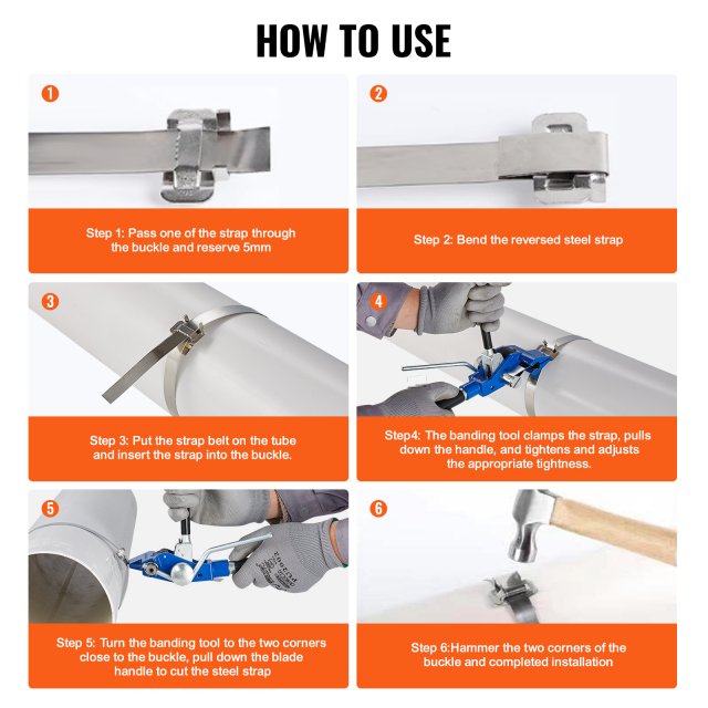 Heavy-Duty Steel Pallet Strapping Kit - Image 5