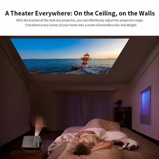 Portable 4K WiFi Mini LED Projector for Home Theater & Outdoor Movies - Image 5