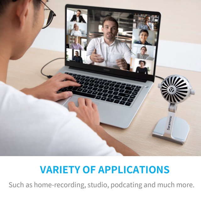 USB Condenser Microphone for Podcasting, Streaming & Studio Recording - Image 3