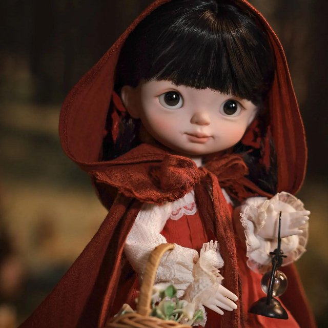 Gogo 1/6 BJD Doll with Big Head & Dimples - Image 4