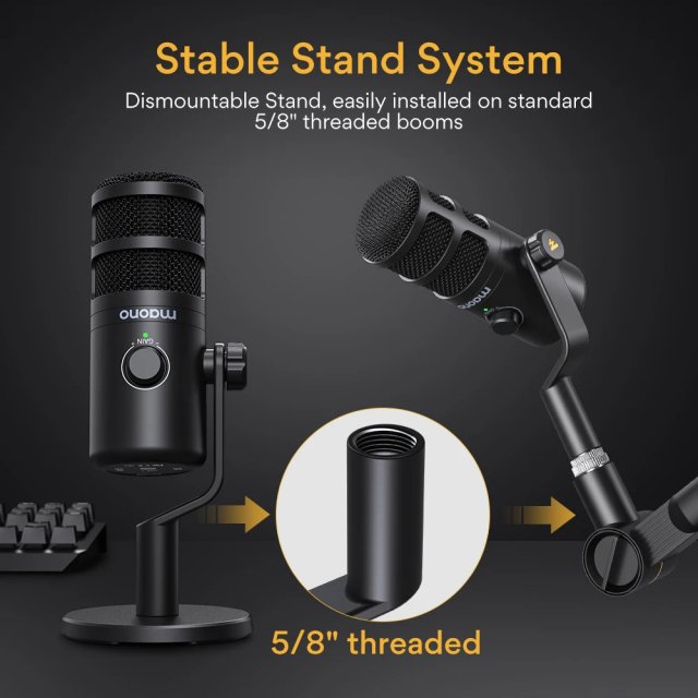 Dynamic USB-C Microphone for Streaming, Recording & Gaming - Image 4