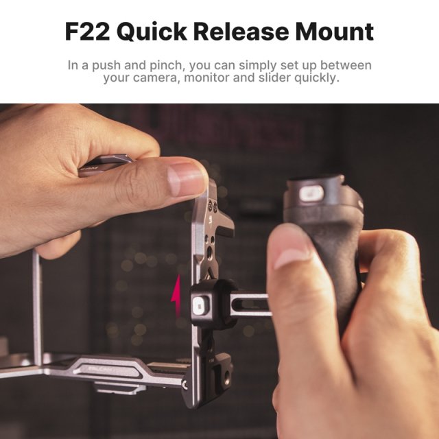 Quick Release Camera Cage Side Handle - Image 5