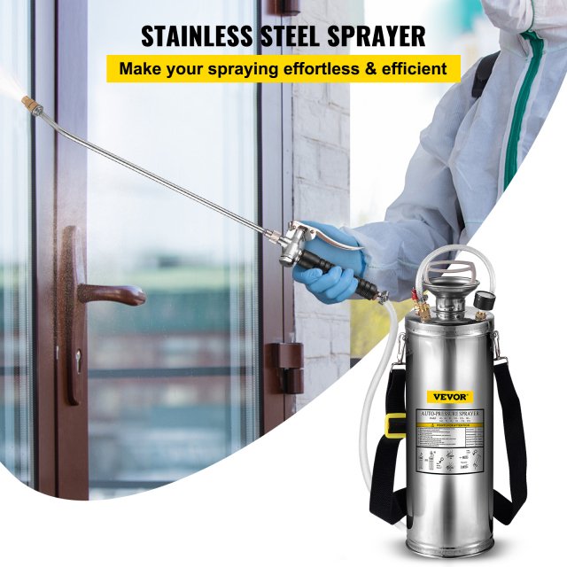 Stainless Steel Hand Pump Garden Sprayer - Image 3