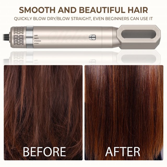 Professional Hair Dryer 5 In 1 Hair Styler Hot Air Comb - Image 7