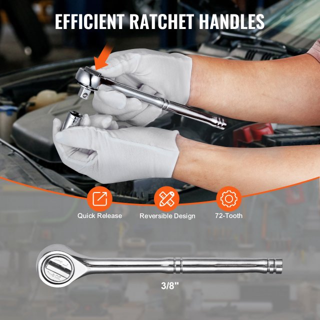 221-Piece Mechanics Tool Set - Image 5