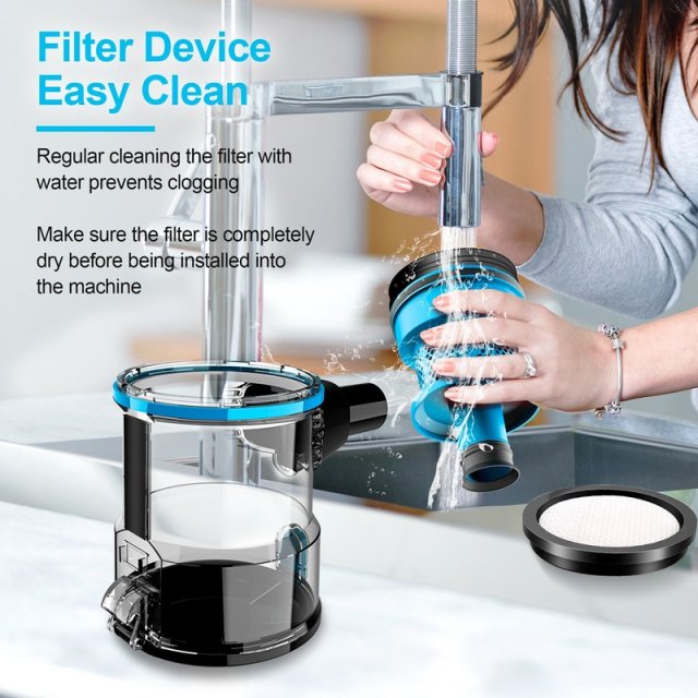 Wired Handheld Stick Vacuum 18KPa 600W Powerful Suction Bagless for Household Cleaning - Image 5