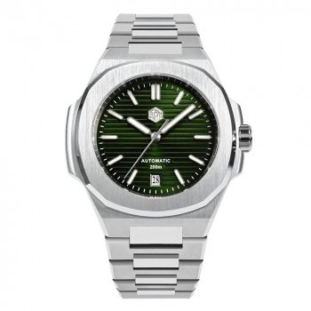 Luxury 43mm Automatic Diver Watch with Sapphire Crystal & 200M Water Resistance