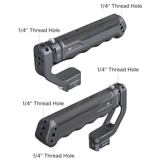 Quick Release Camera Top Handle Grip with 1/4” Mount - Image 4