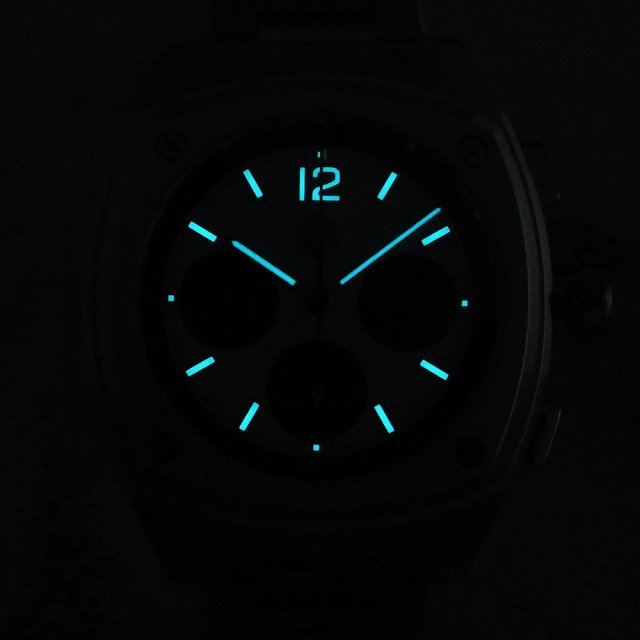 Men’s 39.5mm Luxury Chronograph Sport Watch - Image 7
