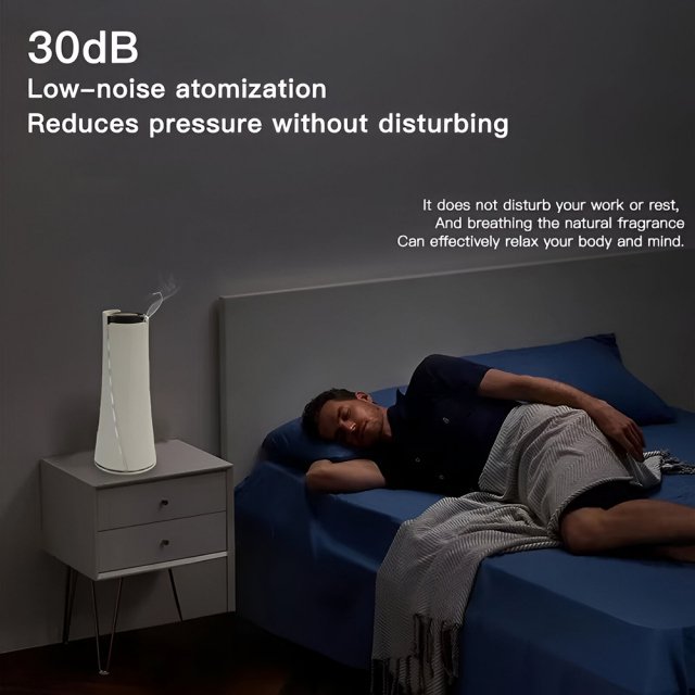 Rechargeable Bluetooth Aromatherapy Diffuser – 100ML, Quiet & Stylish - Image 6