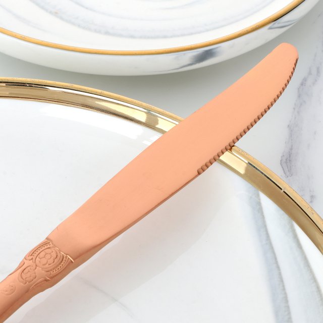 Luxury Gold Stainless Steel Flatware Set – 16-Piece Tableware - Image 2