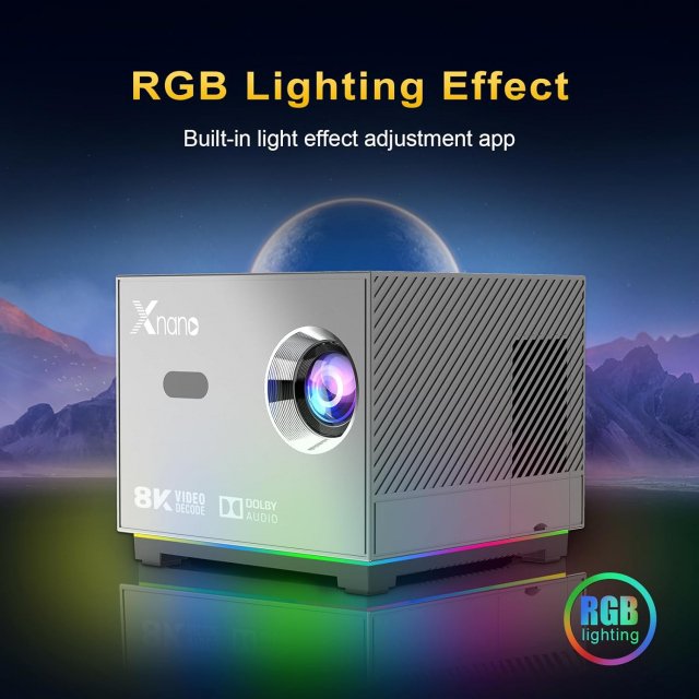 Mini 4K Portable Home Theater Projector with WiFi & Bluetooth - Image 4
