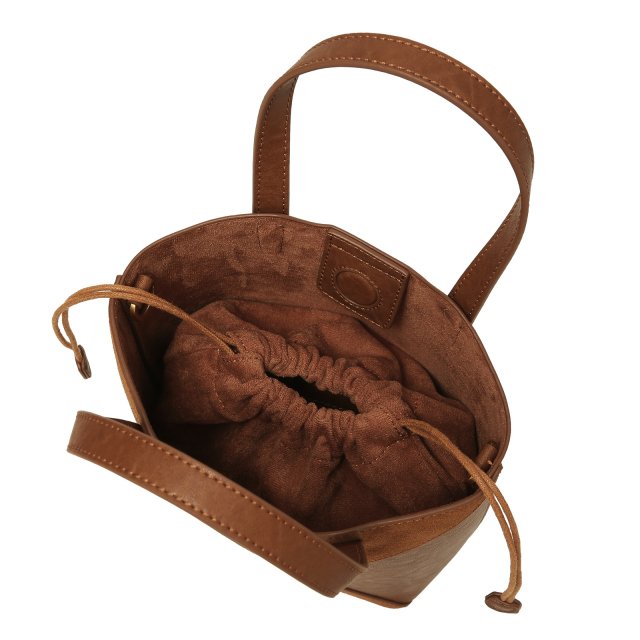 Large Capacity Brown Tote Bag – Suede & Leather Shoulder Handbag for Women - Image 6