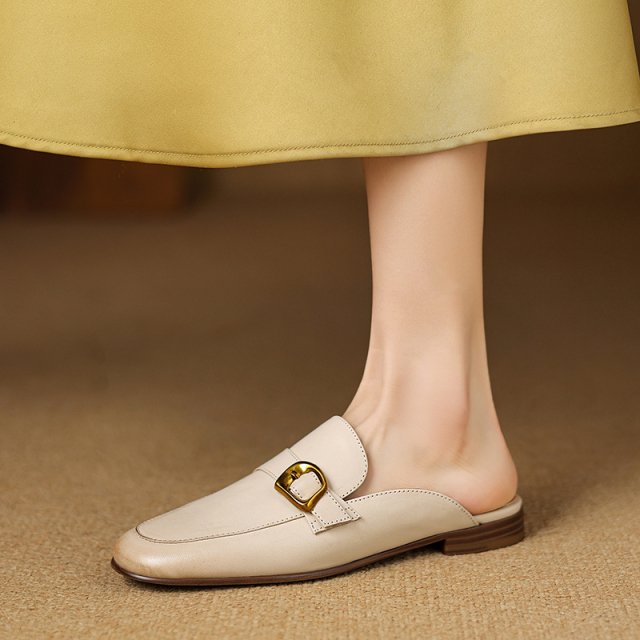 Women's Sheepskin Mules - Image 4