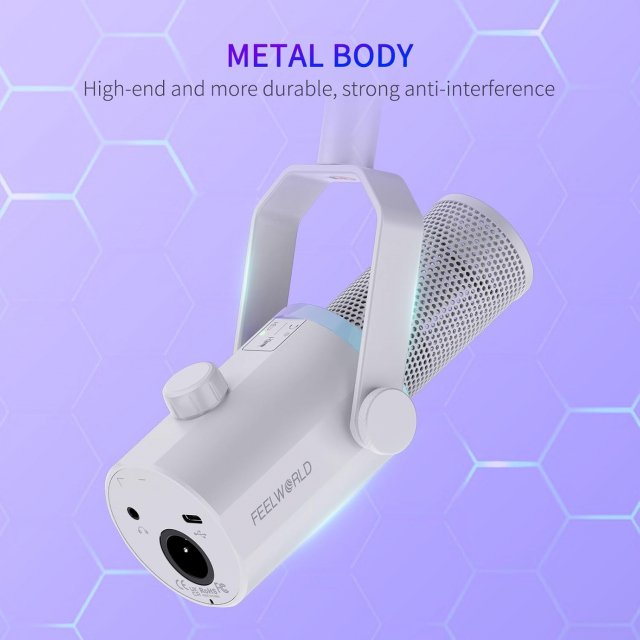 USB/XLR Dynamic Microphone for Podcasting, Gaming, Streaming & Recording - Image 3