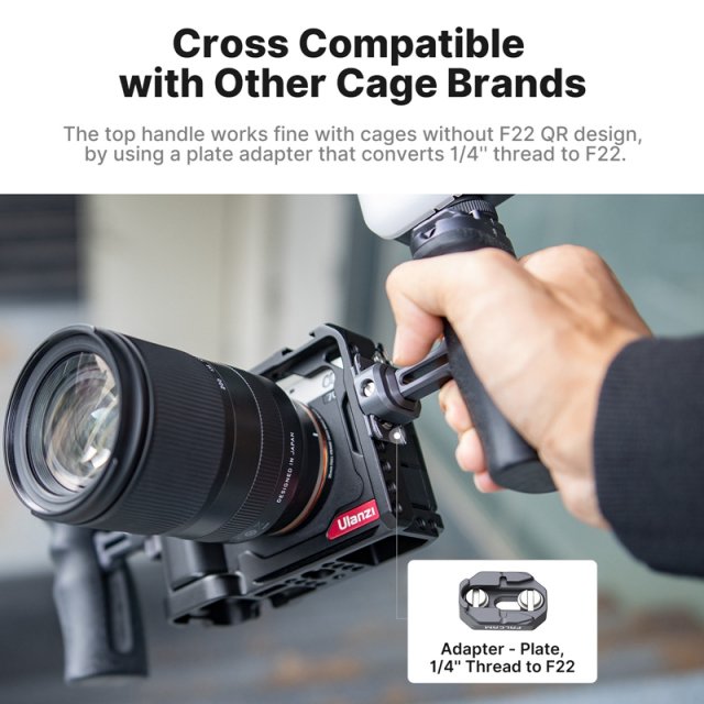 Quick Release Camera Cage Side Handle - Image 6